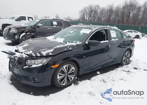 2018 Honda Civic Ex-T from USA, damaged, VIN 2HGFC1F31JH644856